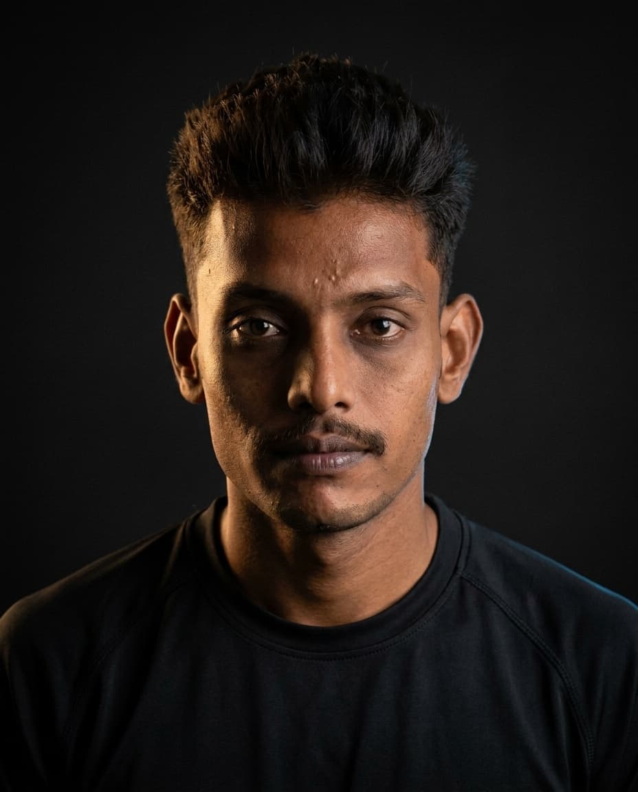 Portrait of coach Augustine Inigo