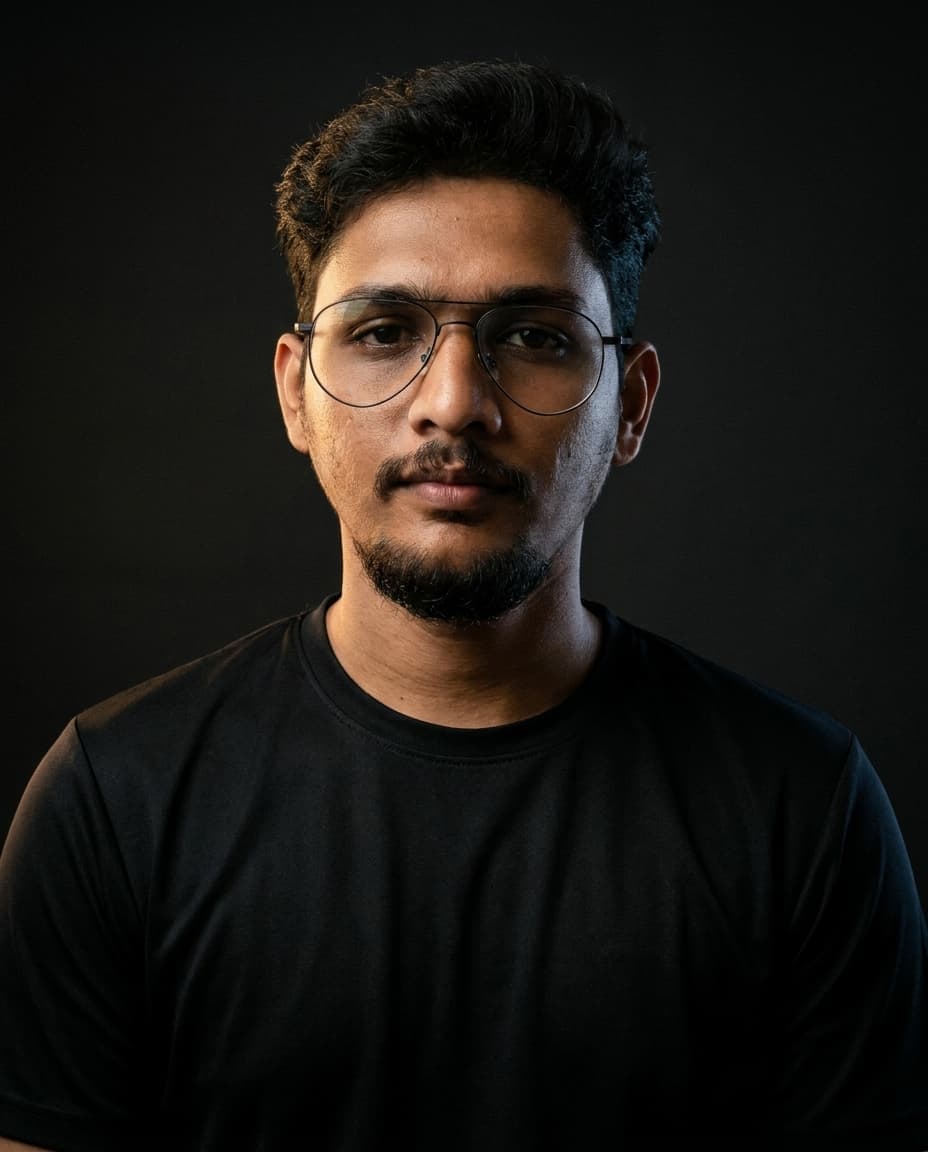 Portrait of coach Nishchith
