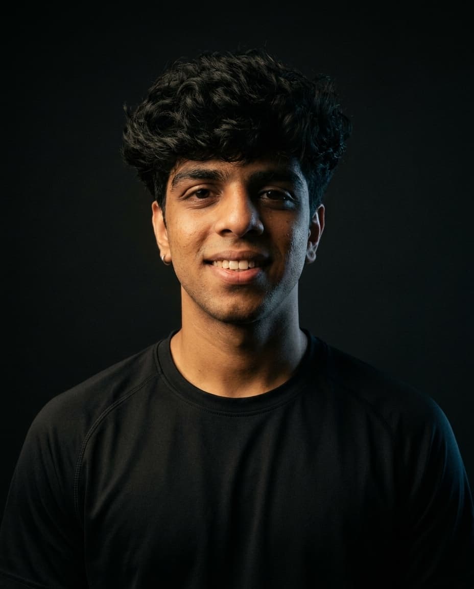 Portrait of coach Rushi Raj