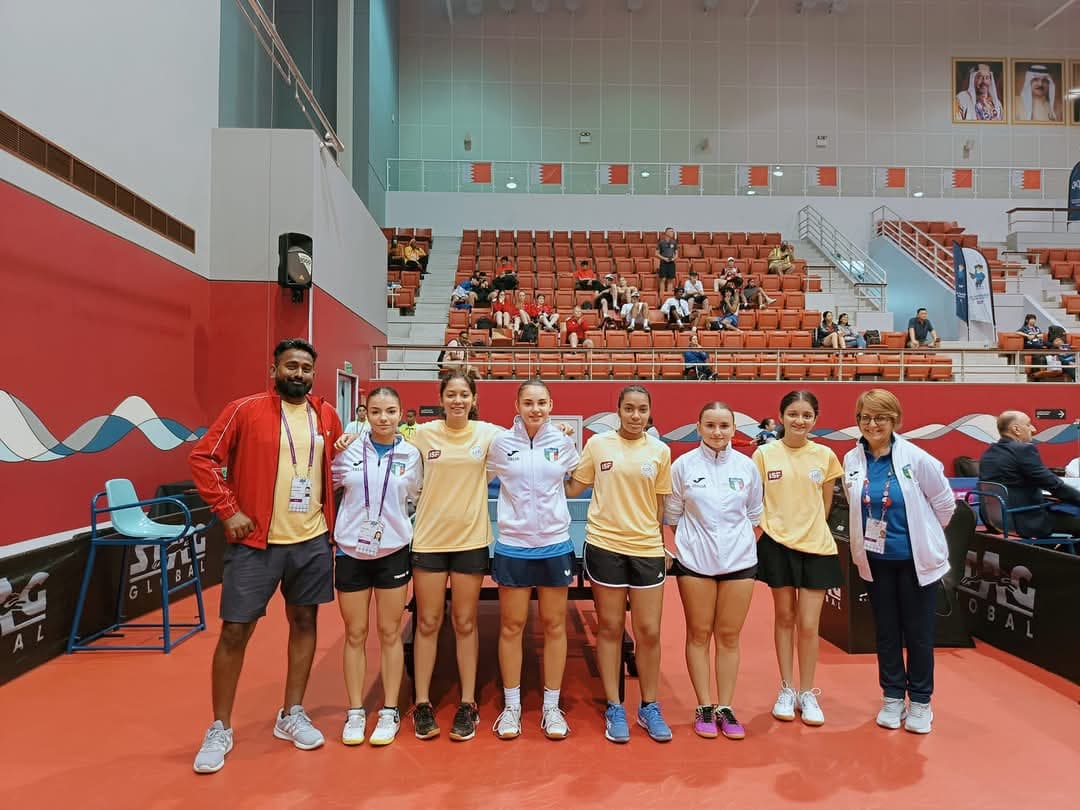 Players at a Sharwin TTA tournament
