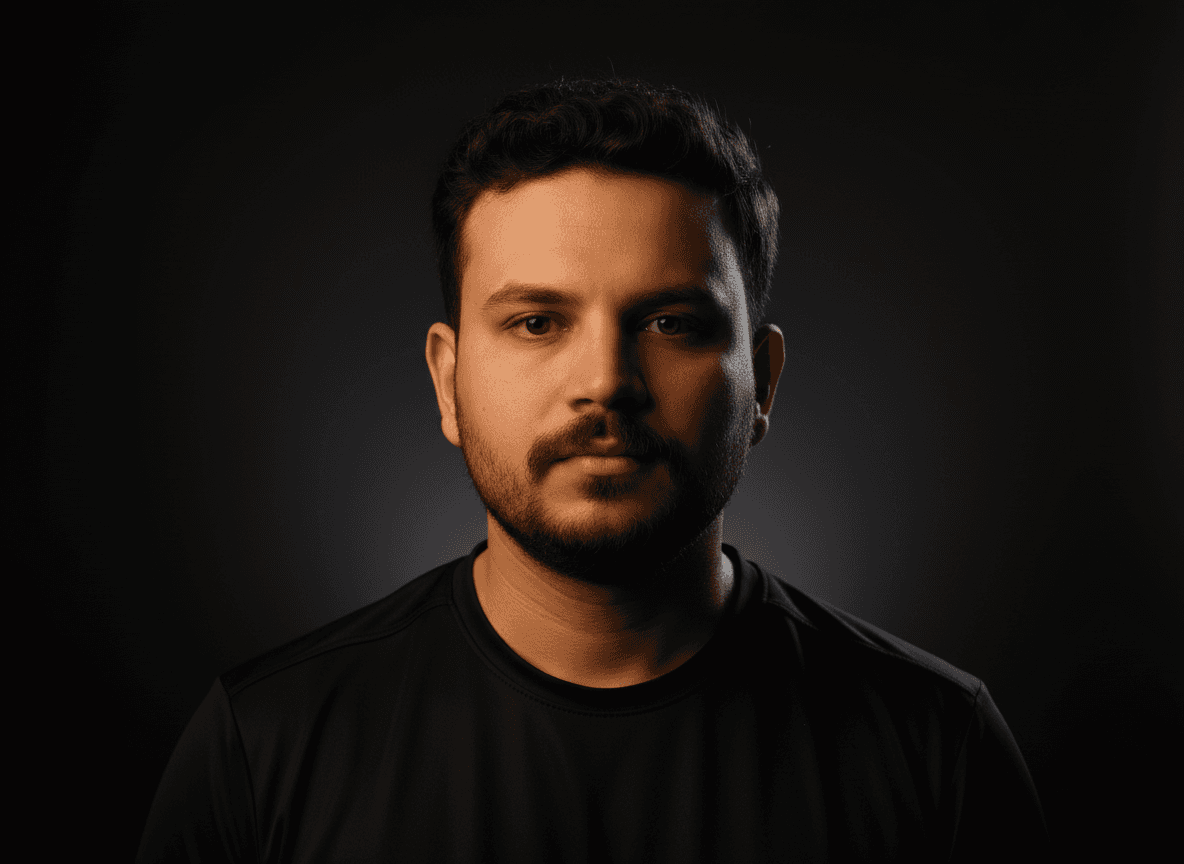 Portrait of coach Sunil Hatti